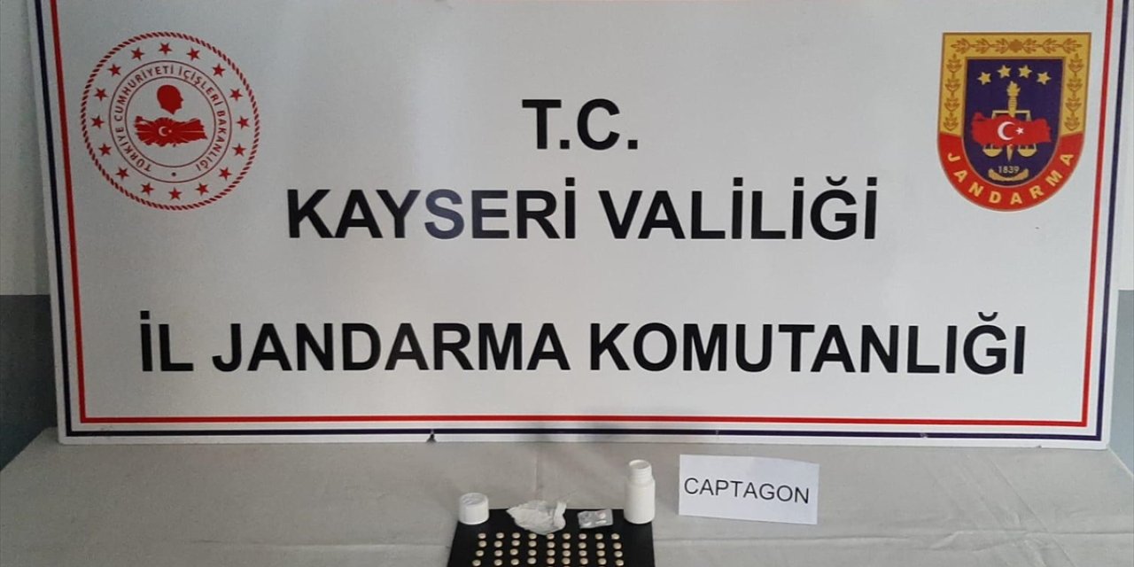 Kayseri'de uyuşturucu operasyonunda bir zanlı yakalandı