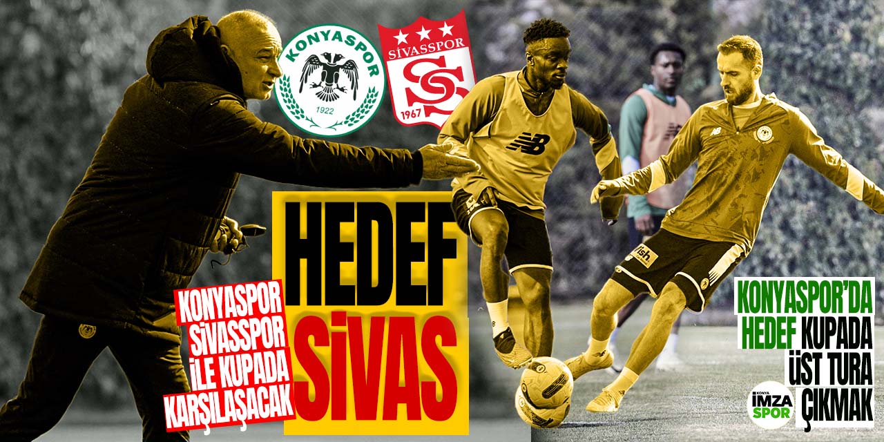 Konyaspor'da hedef Sivas maçı