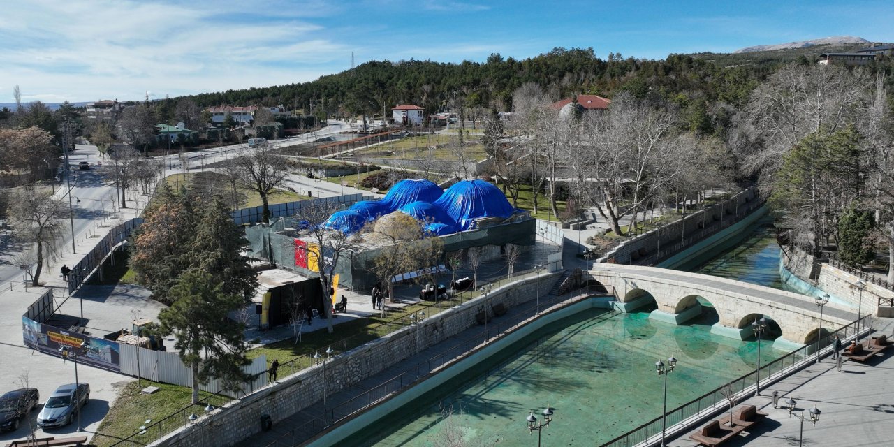 Meram‘ın Simge Mekanlarından Olan Tarihi Meram Hamamı Bakın Ne İçin Kullanılacak