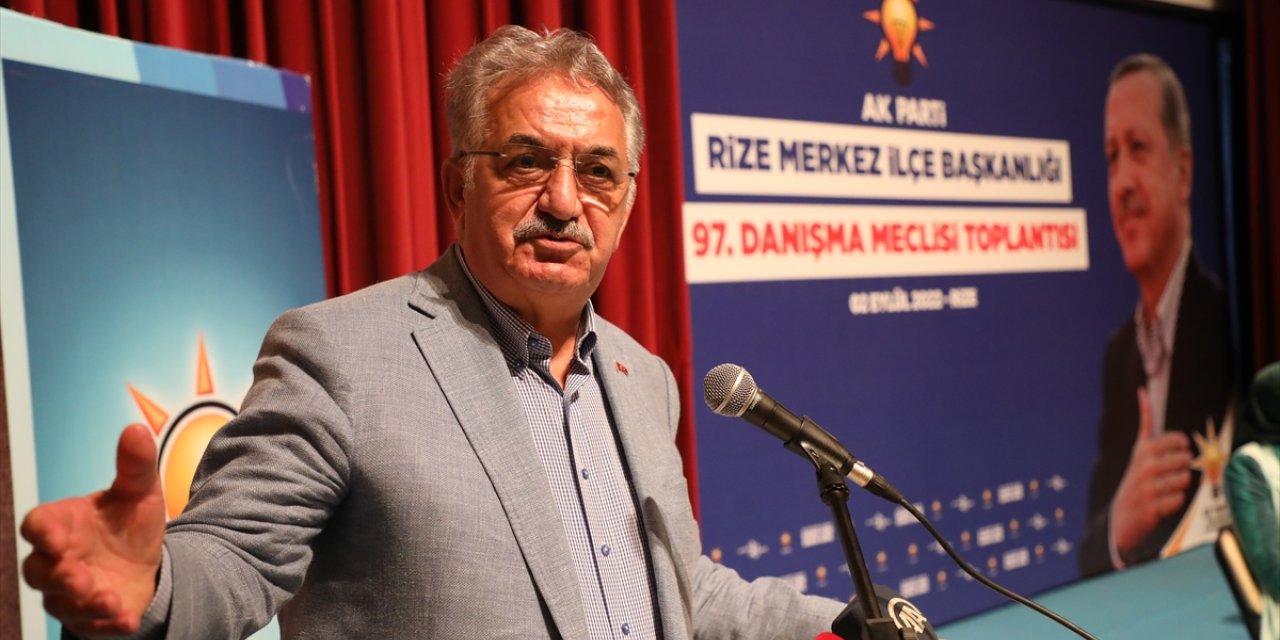 AK Parti Genel Başkan Yardımcısı Yazıcı, Rize'de partililere seslendi: