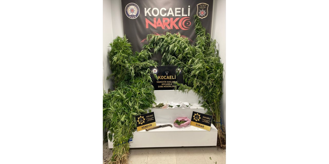Kocaeli'de uyuşturucu operasyonunda yakalanan 22 şüpheliden 7'si tutuklandı