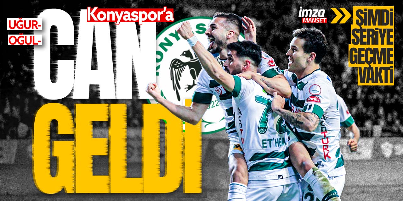 Konyaspor'a 'can' geldi