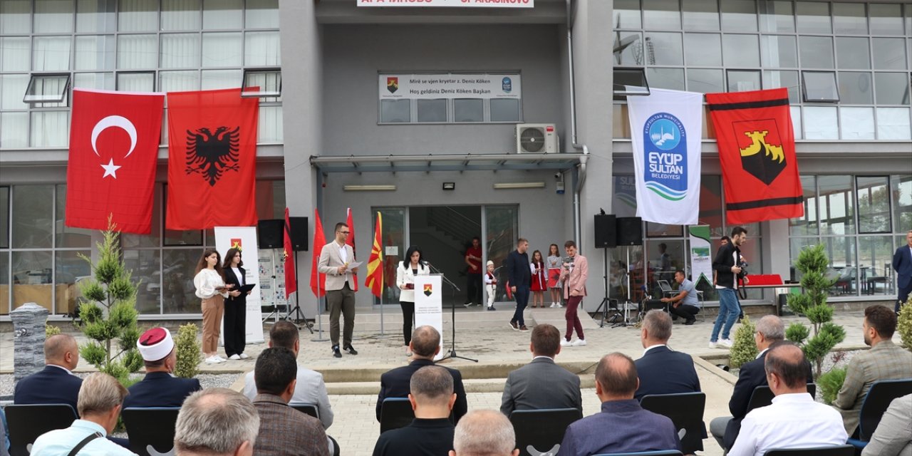 Eyüpsultan Belediyesinden Kuzey Makedonya’nın Haraçina Belediyesine su tesisi desteği