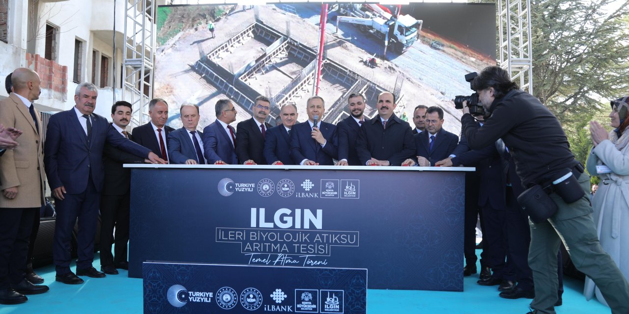 Bakan Yerlikaya Ilgın'da Temel Attı