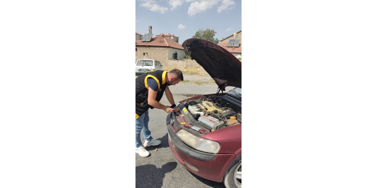 Kayseri'de polis ekipleri denetim yaptı