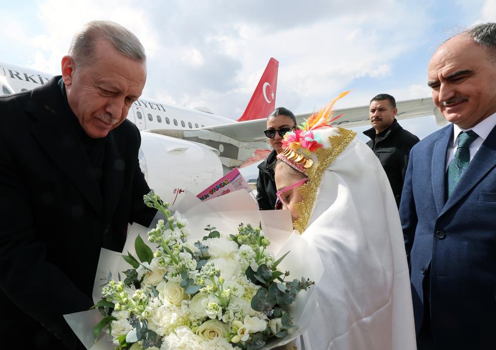 Cumhurbaşkanı Recep Tayyip Erdoğan Konya'ya geldi