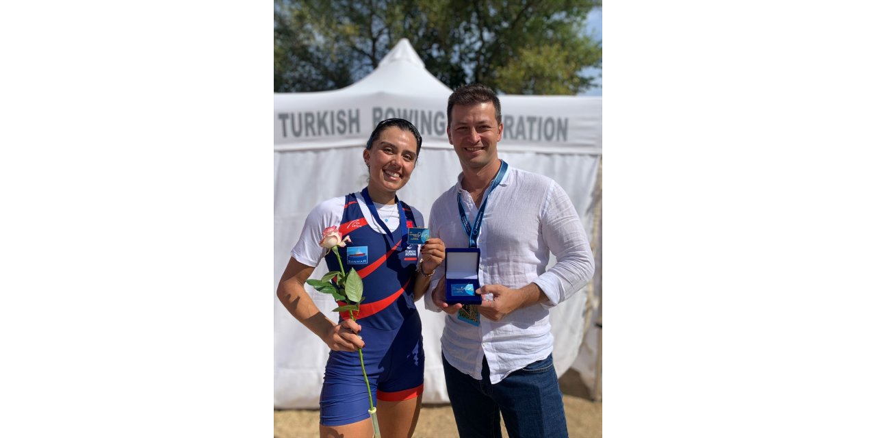 Milli kürekçi Elis Özbay, 23 yaş altında Avrupa şampiyonu oldu