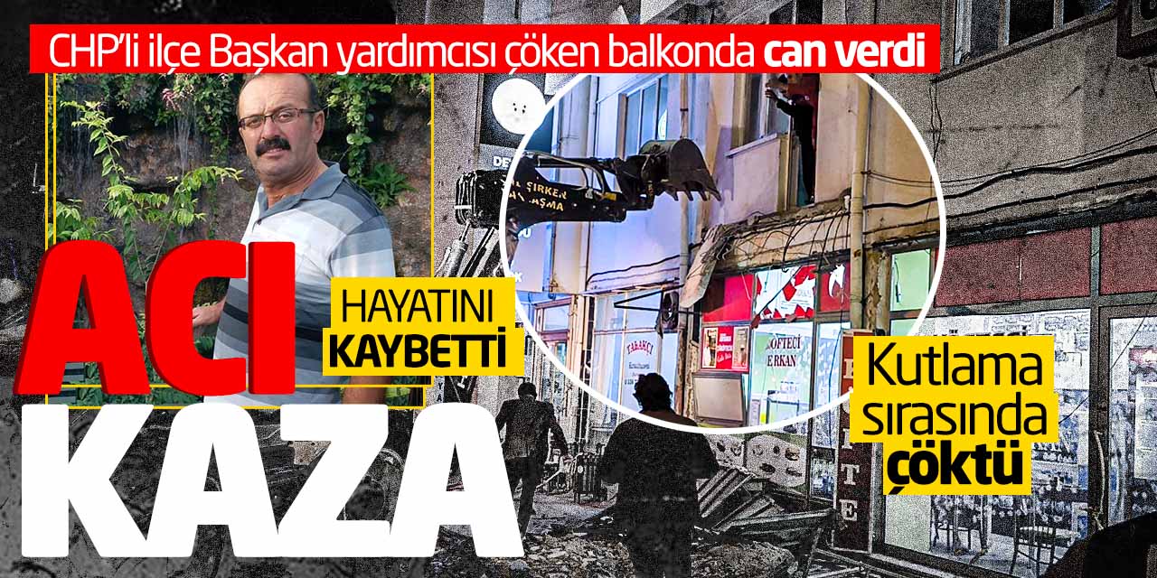 Seçim kutlamaları sırasında çöken balkonda hayatını kaybetti