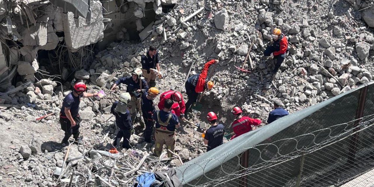 Başkent’te istinat duvarı çöktü! Göçük altında kalan işçi hayatını kaybetti