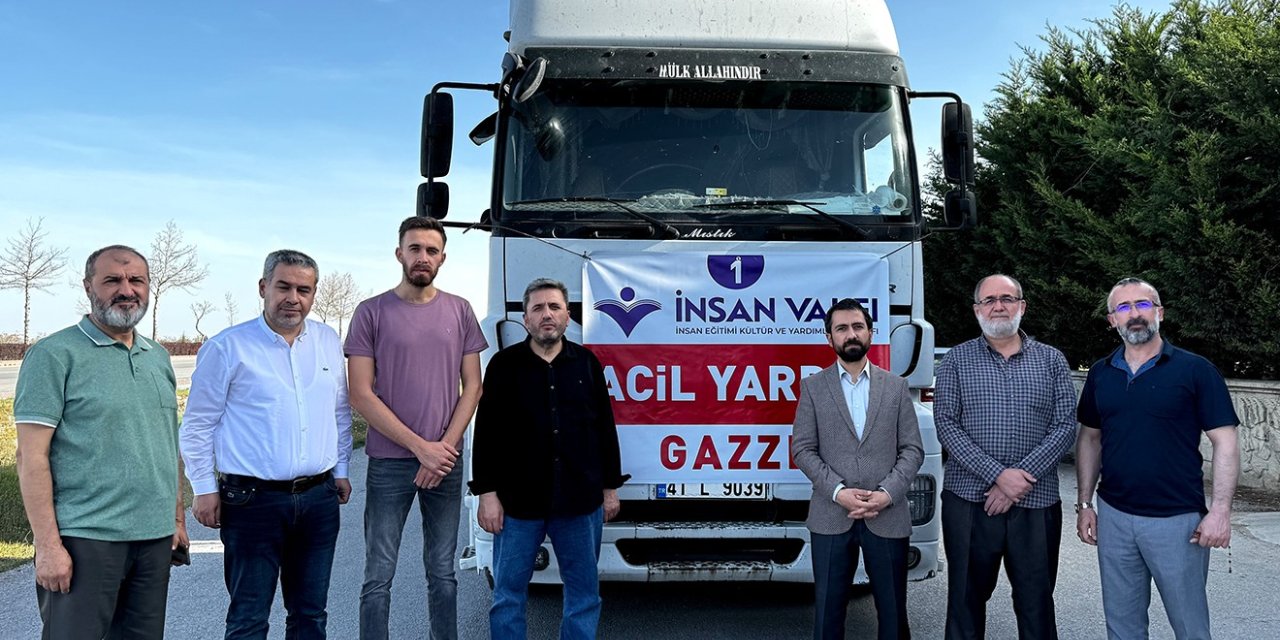 Konya’dan Gazze’ye “ İyilik Gemisi”ne ulaşmak için yola çıktılar