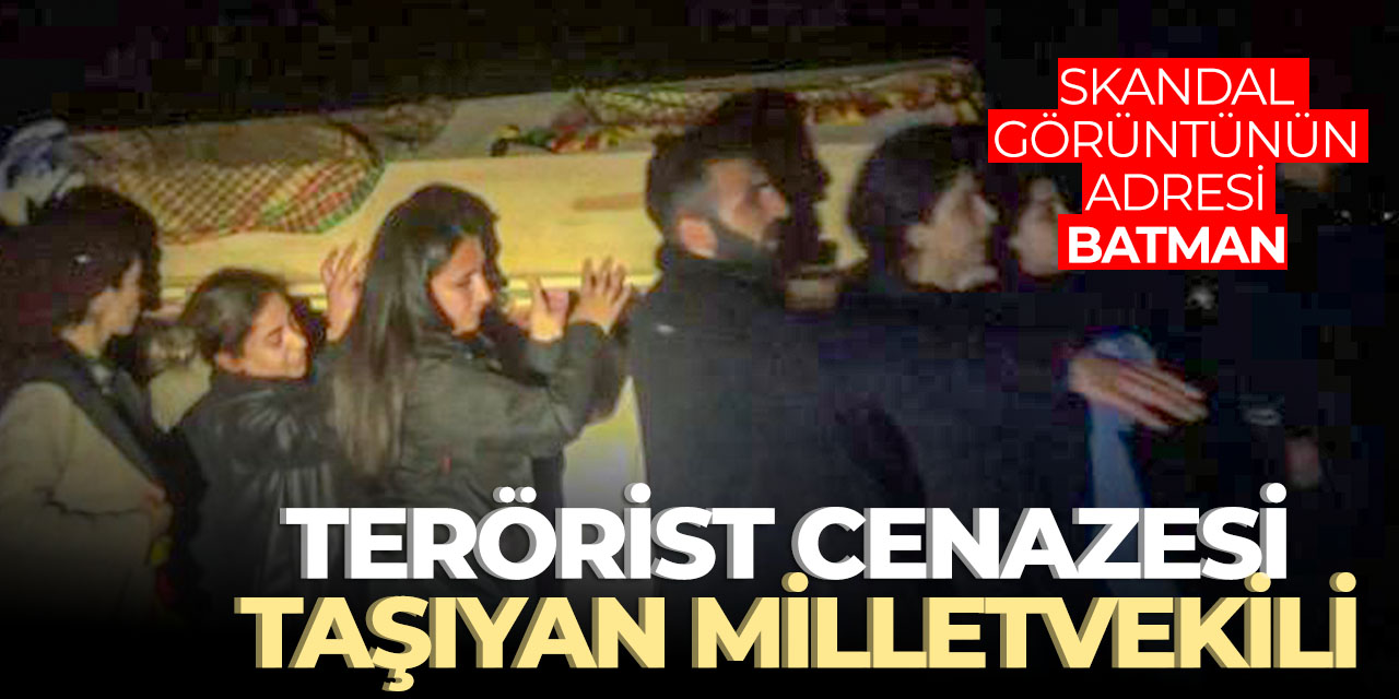 DEM'li vekil PKK'lı cenazesi taşıdı!