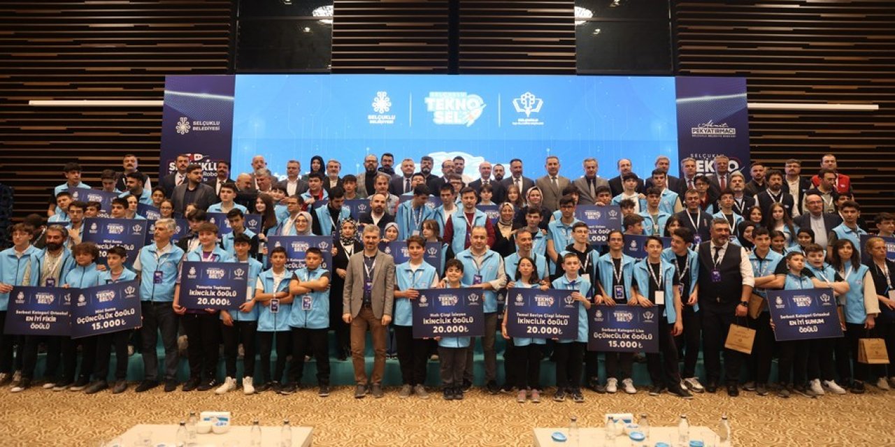 Geleceğin Teknoloji Liderleri TEKNO-SEL’de Ödüllerini Aldı