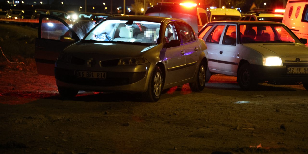 Konya'da cinayet! Araç içinde vurulmuş halde ölü bulundu