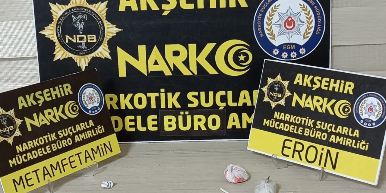 Akşehir'de uyuşturucu operasyonu: 1 kişi tutuklandı