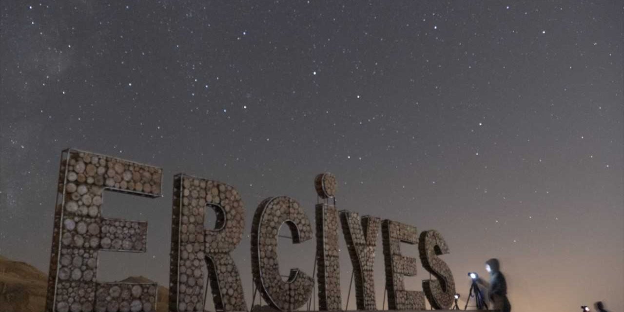 Erciyes'te astrofotoğraf atölyesi düzenlendi