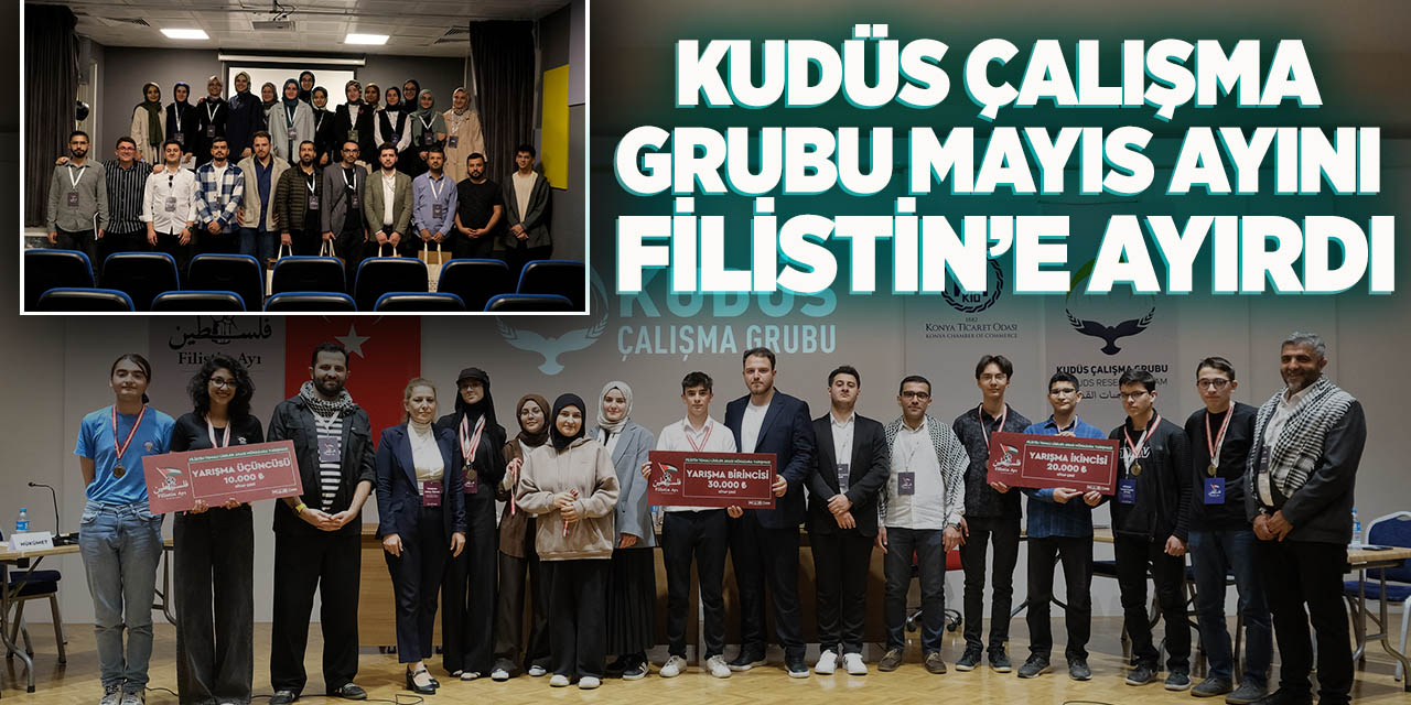 Kudüs çalışma grubu mayıs ayını filistin’e ayırdı