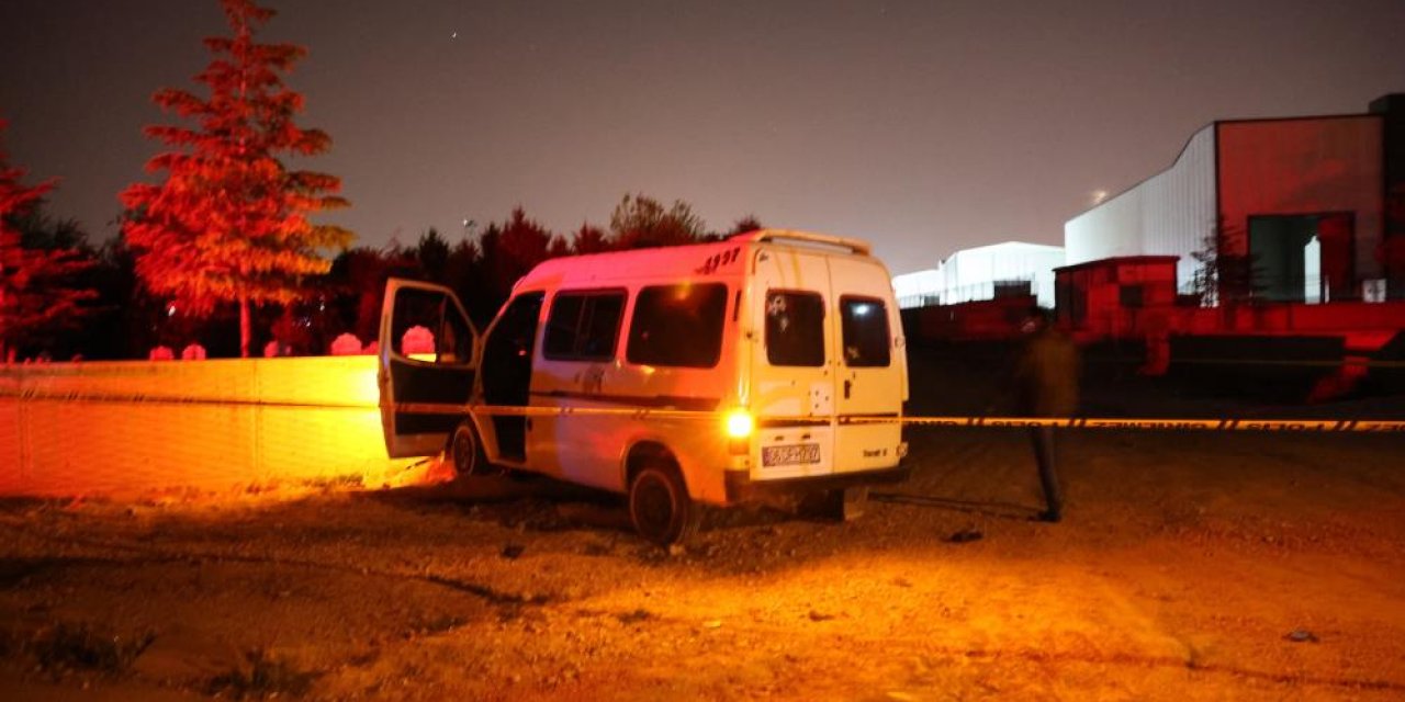 Konya'da minibüsü bu yüzden kurşuna tutmuşlar!