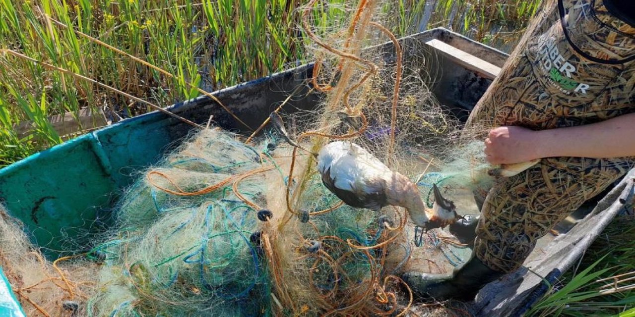 Beyşehir'de kaçak avlananlara göz açtırmıyorlar!