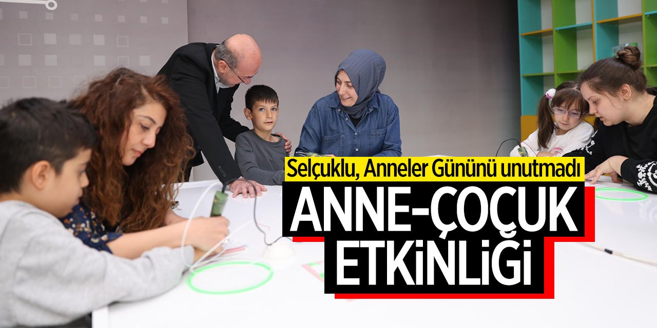 Selçuklu Belediyesi Anneler Gününü unutmadı! Unutulmayacak bir anı yaşattı