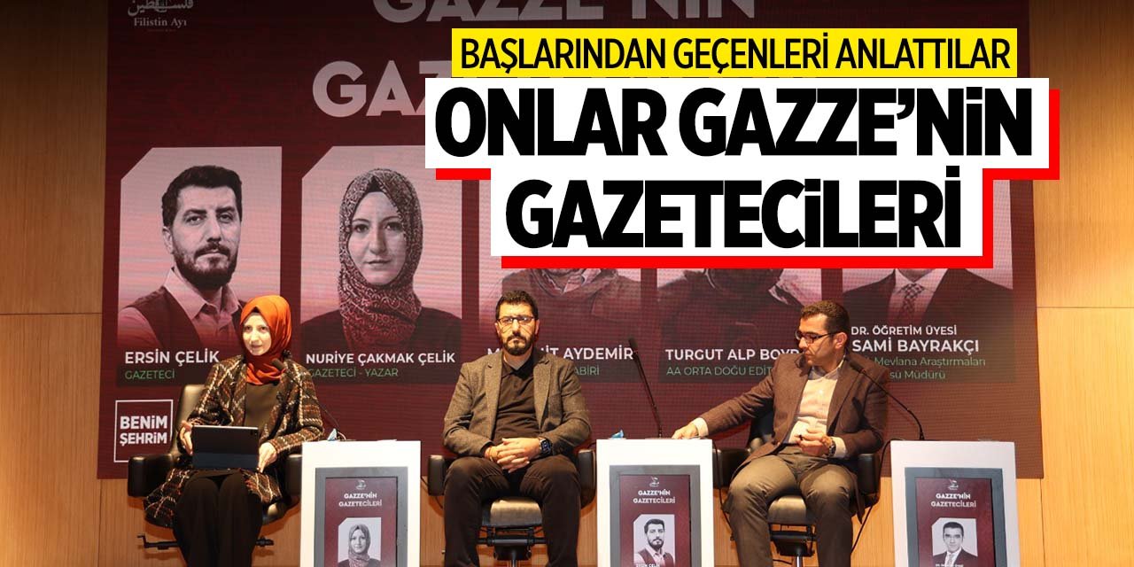 Gazze'de yaşadıklarını anlattılar! "Filistinli gazeteciler kahramanca bir mücadele veriyor"