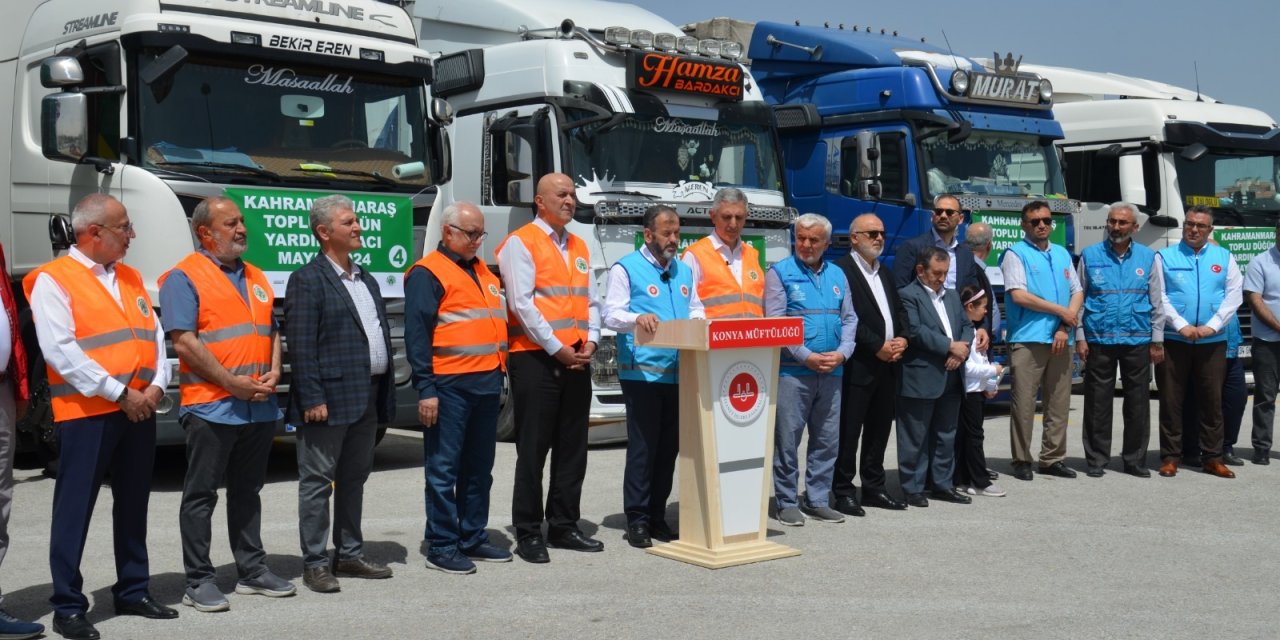 100 nişanlı çift için hazırlandı! Konya'dan Kahramanmaraş'a dualarla uğurlandı