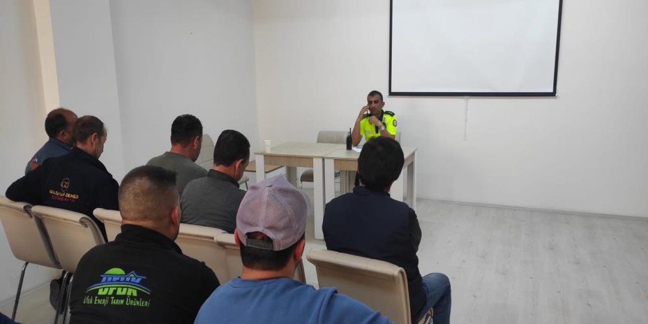 Konya'da motosiklet konulu bilgilendirme toplantısı yapıldı!