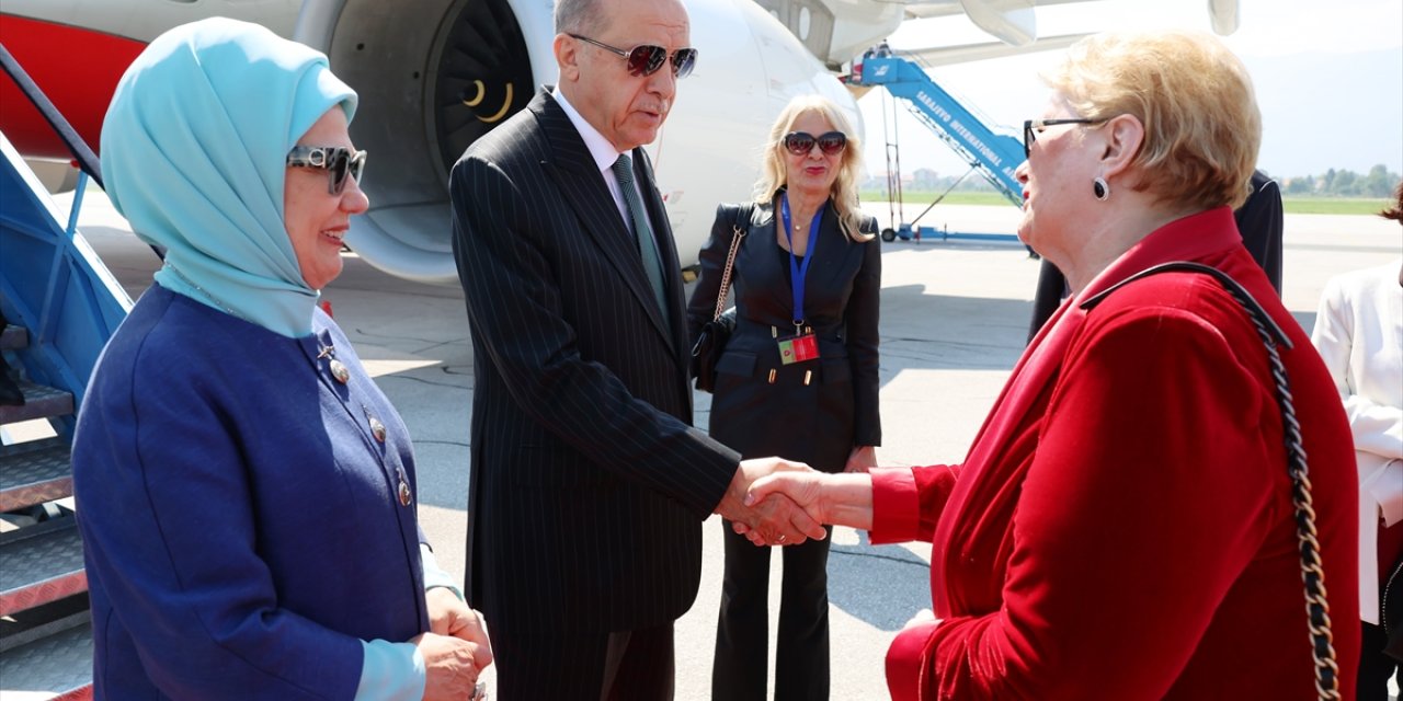 Cumhurbaşkanı Erdoğan, Bosna Hersek'e geldi