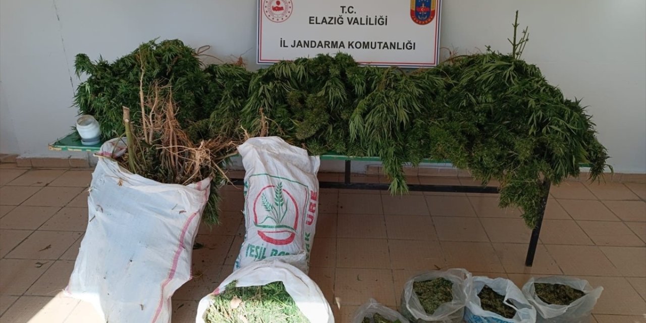 Elazığ'da 20 kilo 200 gram esrar ele geçirildi