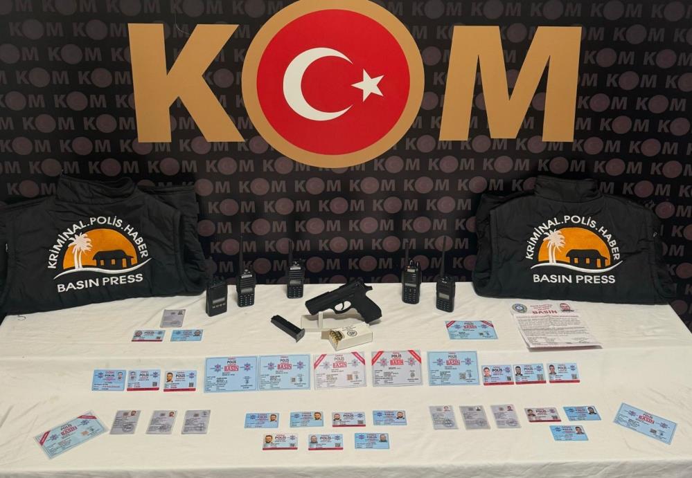 Sahte basın kartı ile 600 bin TL dolandırmışlar