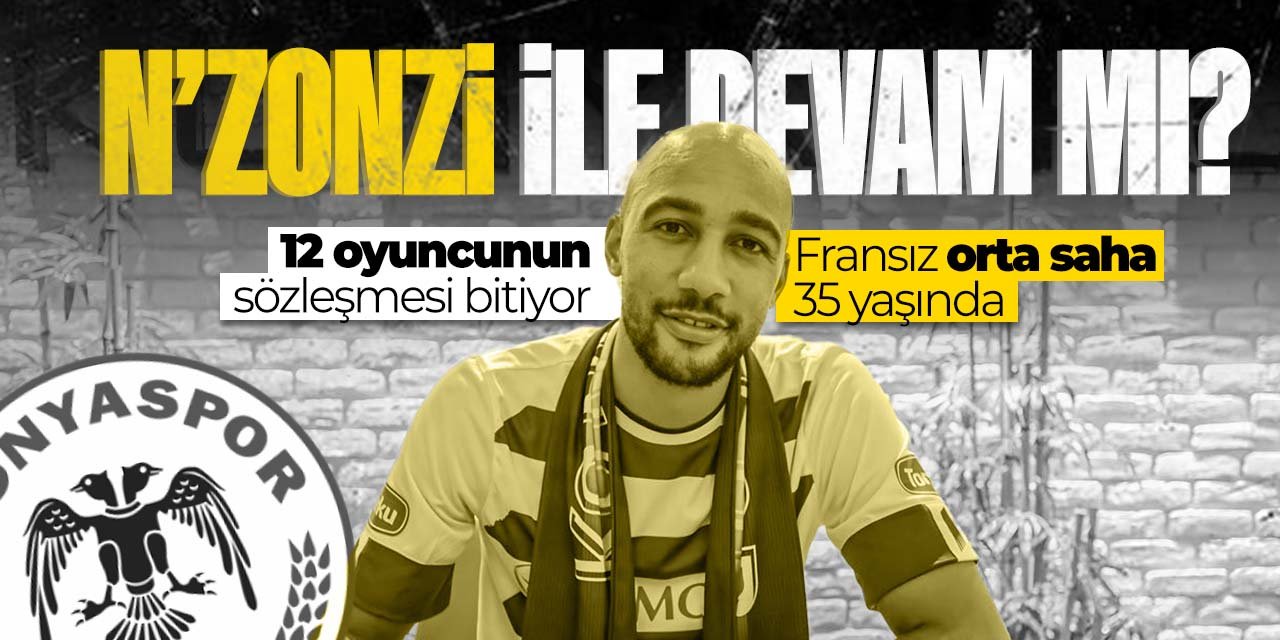 Konyaspor'da N'zonzi ile yollar ayrılacak mı?
