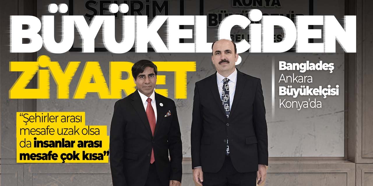 Büyükelçiden Altay'a ziyaret! “Şehirler arası mesafe uzak olsa da insanlar arası  mesafe çok kısa”