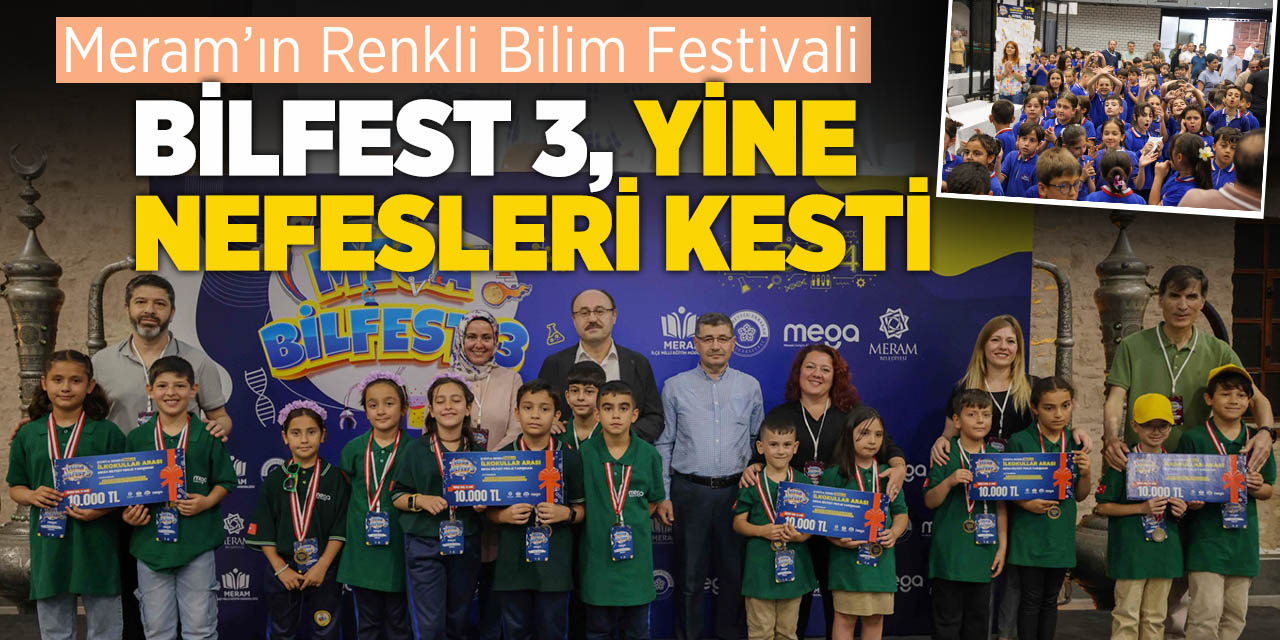 Geleceğin mucitleri BİLFEST 3’te buluştu