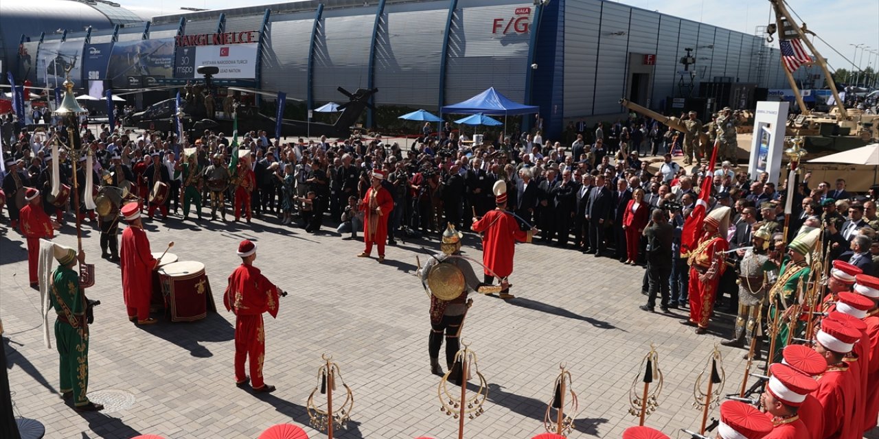 MSPO Uluslararası Savunma Sanayi Fuarı'nda mehter konseri beğeniyle izlendi