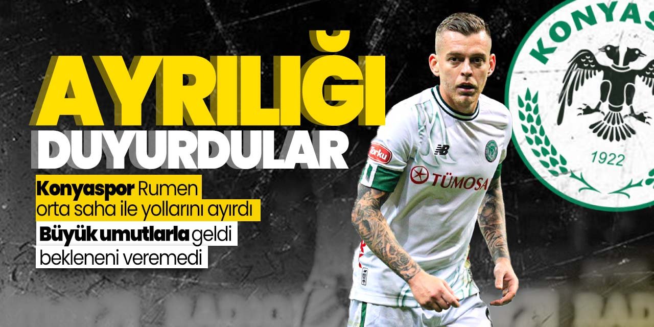 Konyaspor'da bir ayrılık daha! Büyük umutlarla kiralık gelmişti yollar ayrıldı