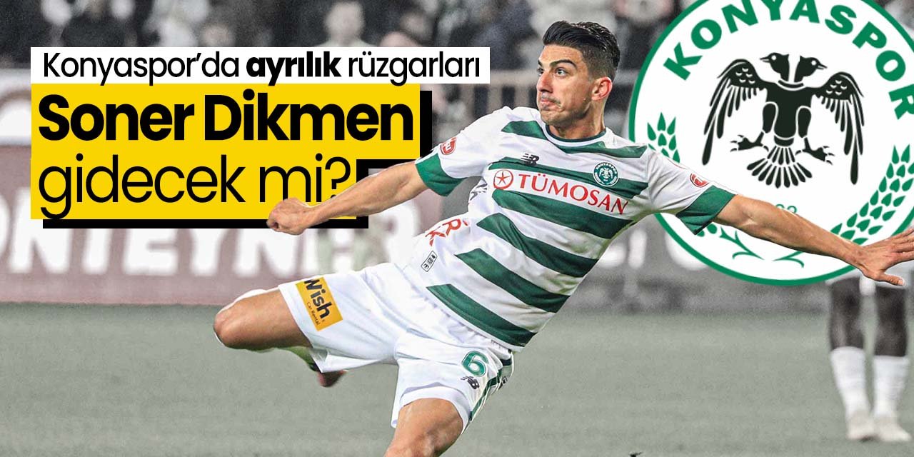 Konyaspor'da ayrılık rüzgarları! Soner Dikmen takımdan ayrılıyor mu? Mesaj yayınladı