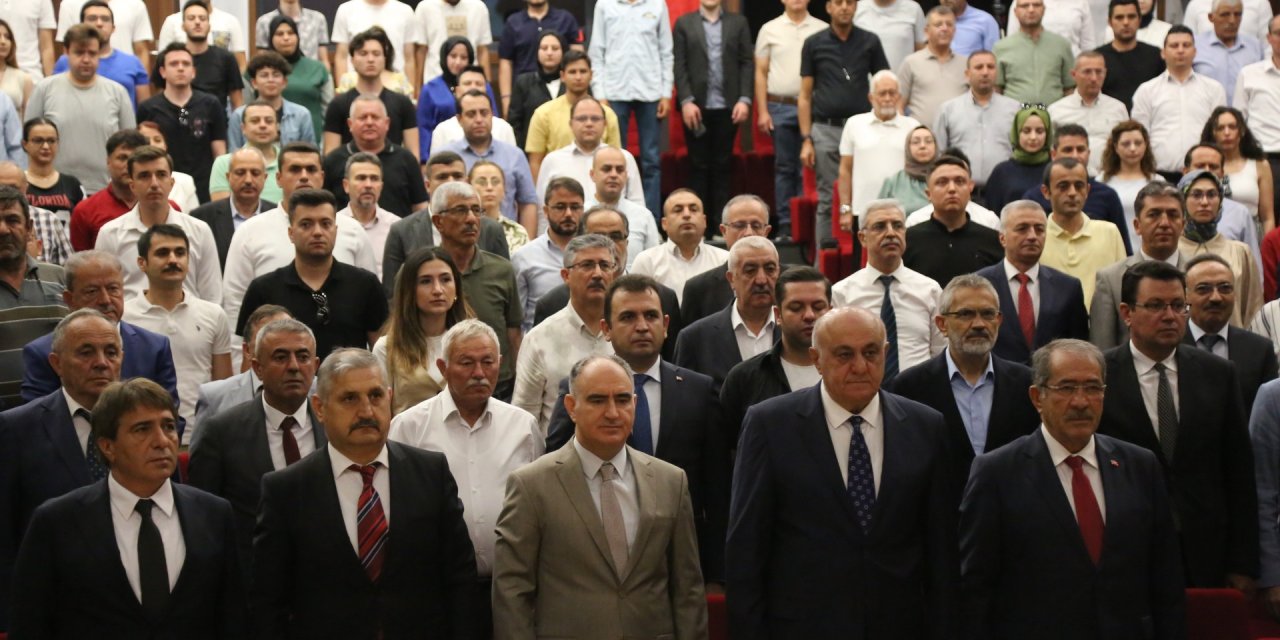 Konyalı çiftçinin gözü oradaki çalışmalara çevrildi! Amaç sürdürülebilir bir gelecek