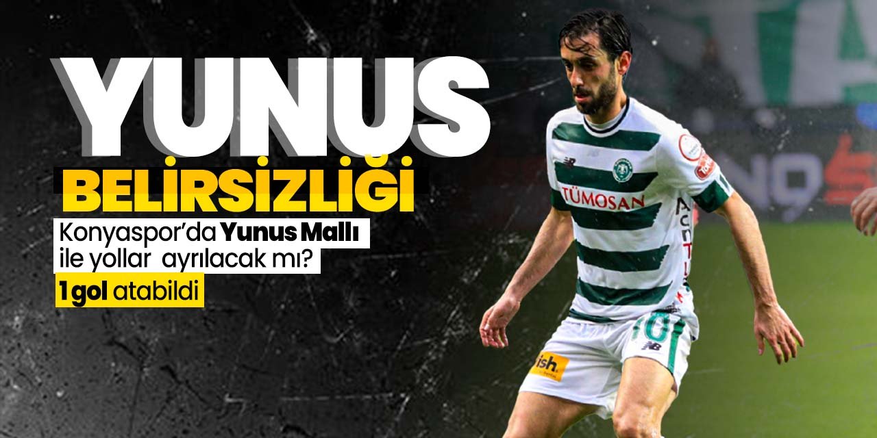 Yunus Mallı belirsizliği taraftarı düşündürüyor! Konyaspor'da kalacak mı?