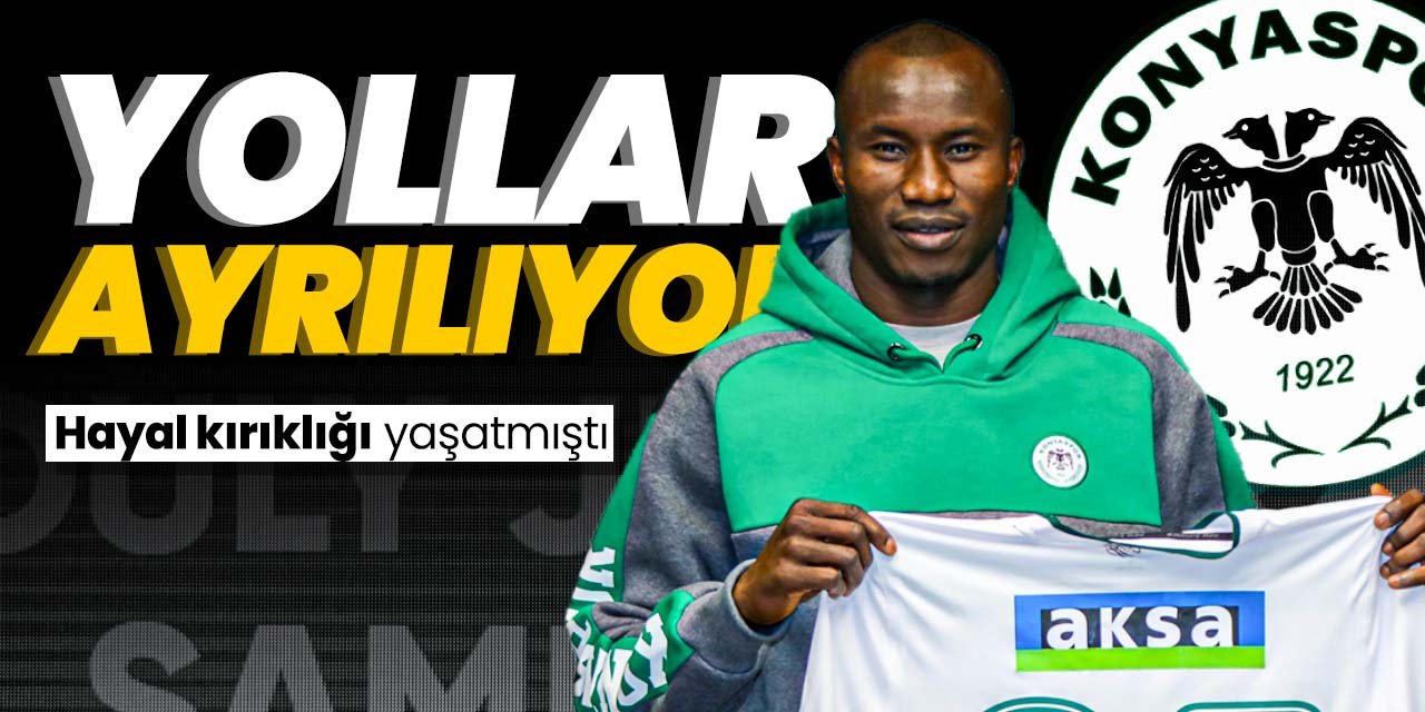 Konyaspor, Sambou'yu yeni sezonda kadroda düşünmüyor!