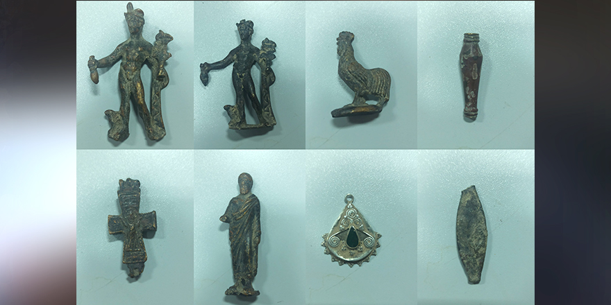 Konya'da tarihi eser kaçakçılığı şüphelisi yakalandı