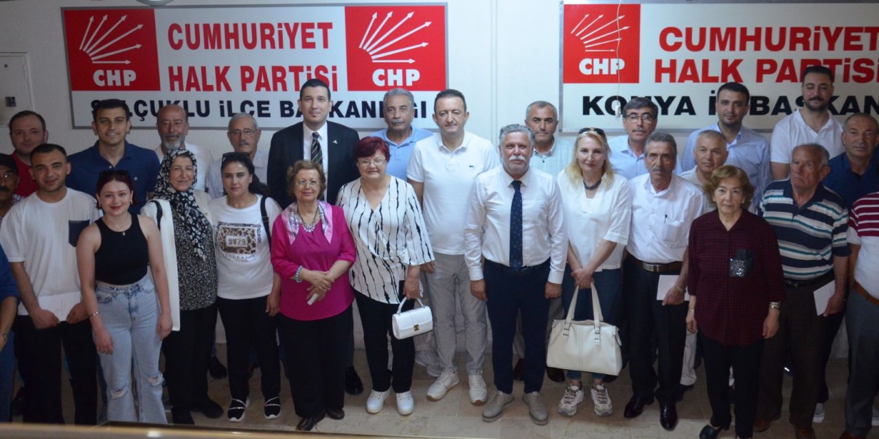 CHP Konya bayramlaştı!