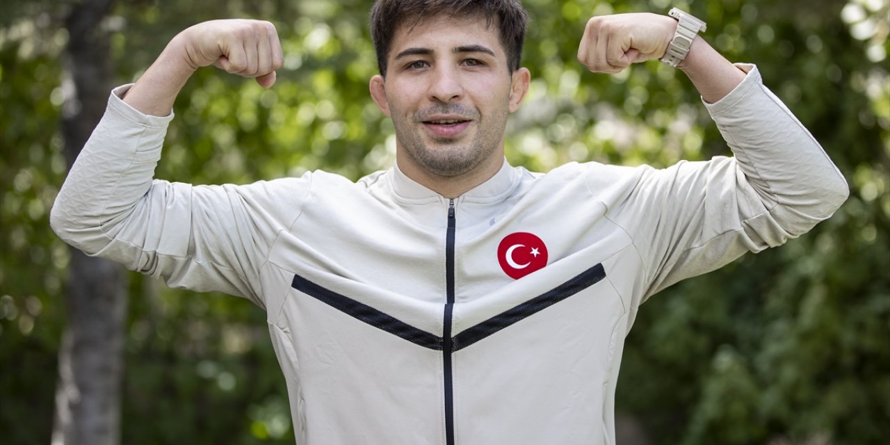 Milli güreşçi Süleyman Atlı'nın hayali "dünya şampiyonluğu kemeri"