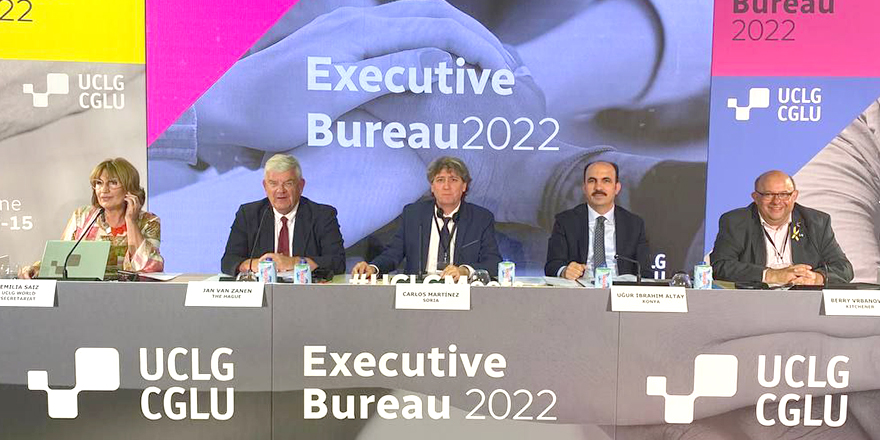 Başkan Altay UCLG Akdeniz Kentsel Göç Forumu’na Katıldı