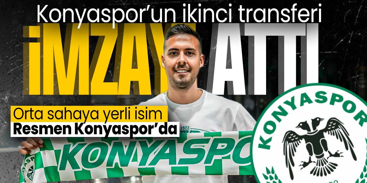 Konyaspor'un ikinci transferi Ufuk Akyol imzayı attı!