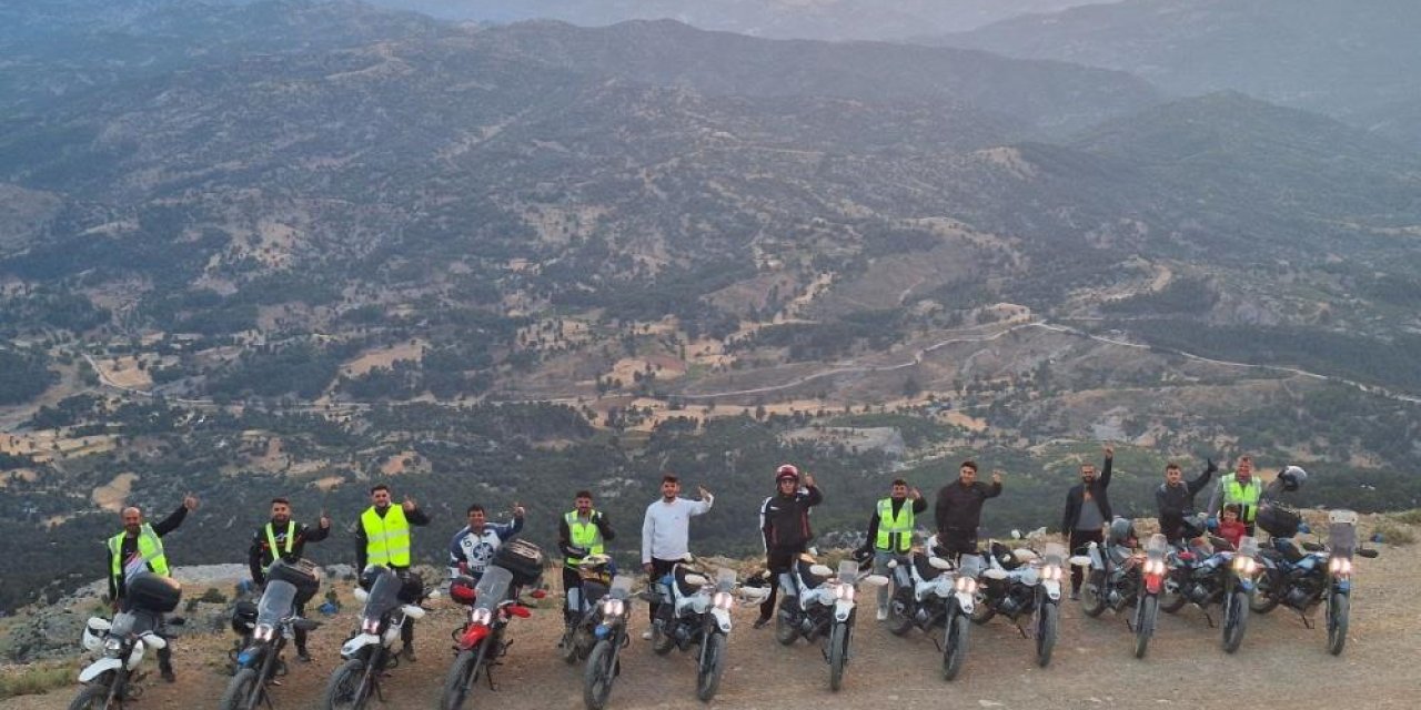 Beyşehir'de meşhur olan motosiklet gezisi!  Bu yıl da düzenlendi
