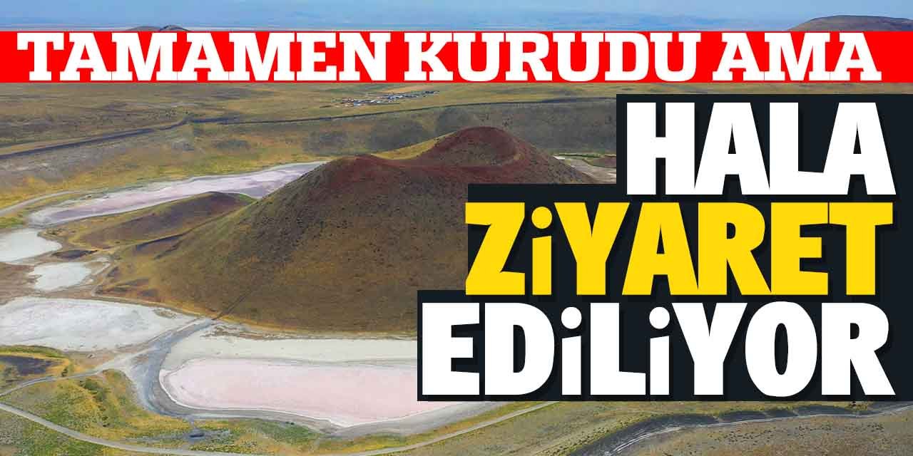 Konya'daki bu göl tamamen kurudu ama hala ziyaret edilmeye devam ediyor!