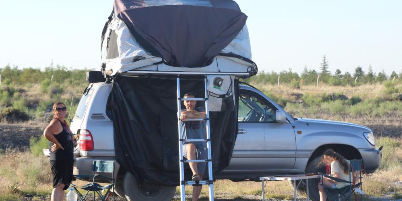 Meke Gölü ve Acıgöl'ün bu kez ziyaretcileri Polonya'dan