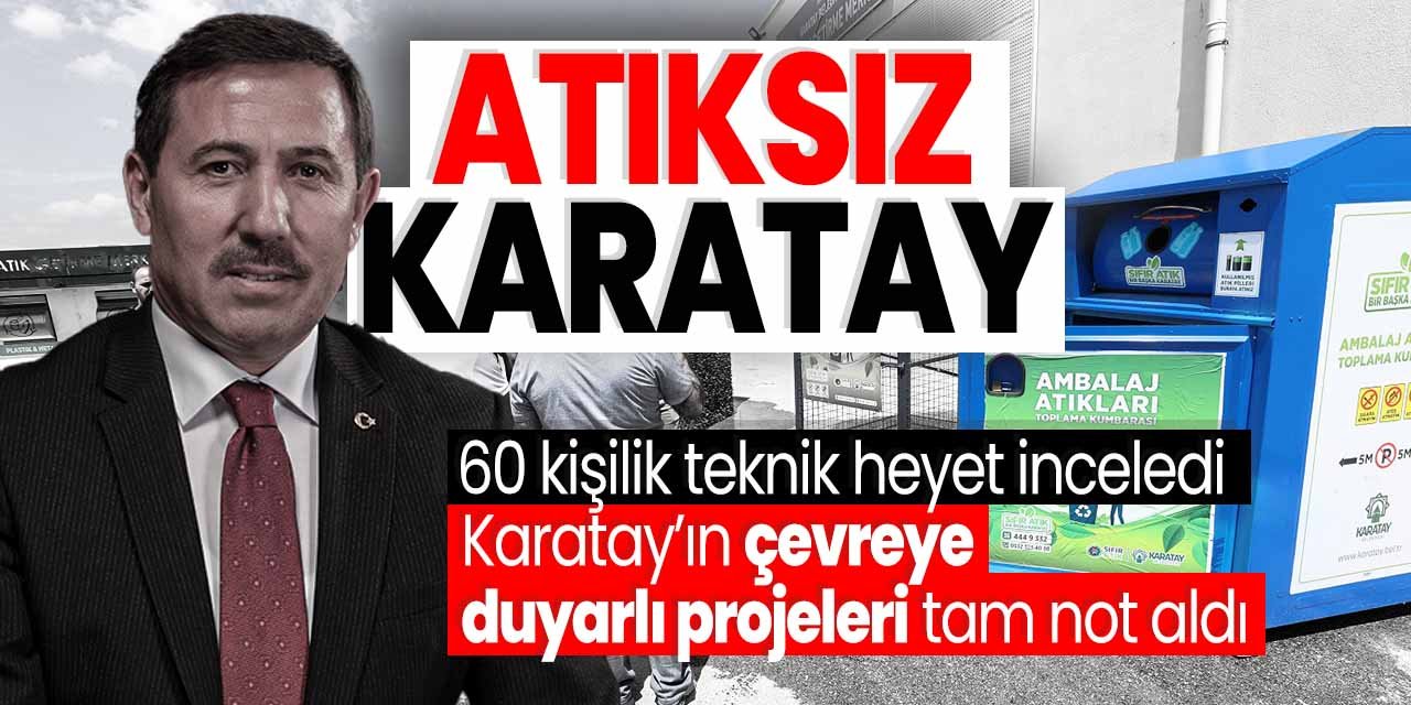 Karatay Belediyesi'nin sürdürülebilir projeleri 60 kişilik heyetten tam not aldı!