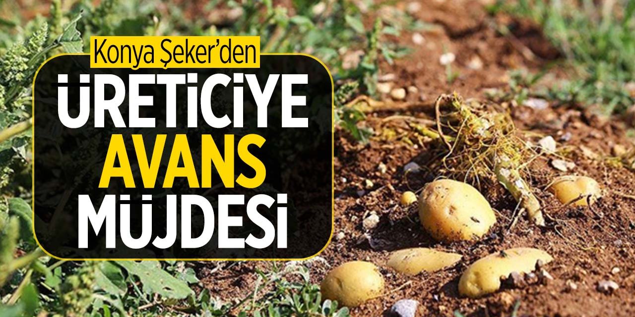 Konya Şeker'den üreticiye avans müjdesi!