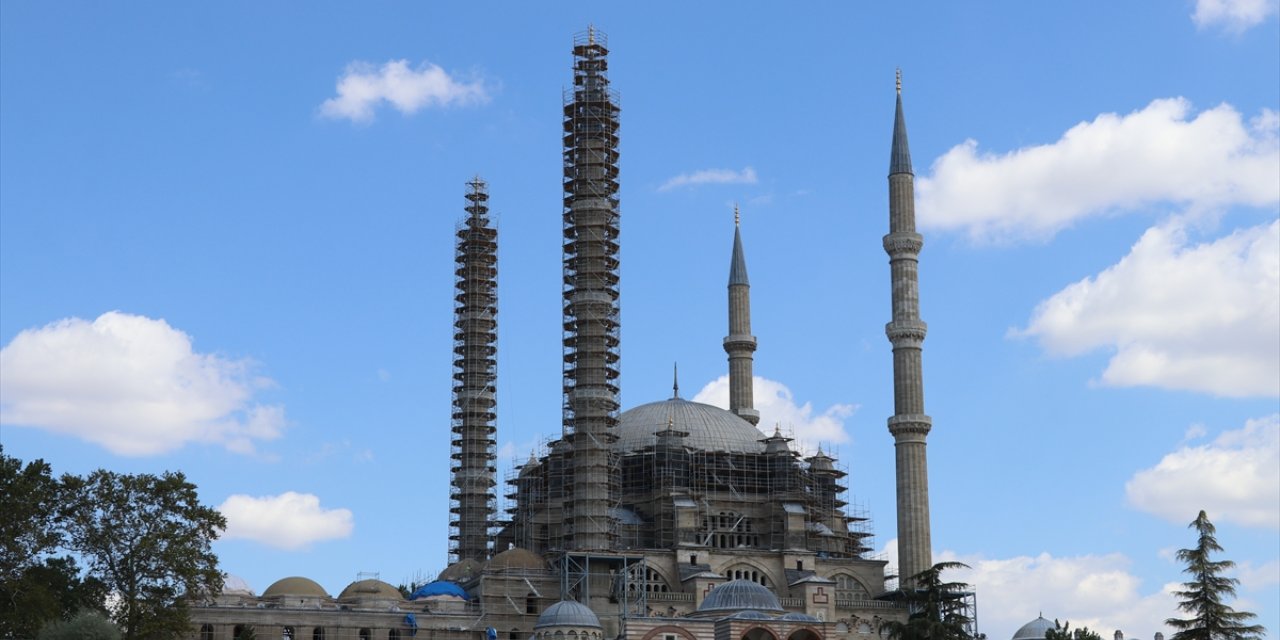 Selimiye Camisi'nin eksik çinileri restorasyon kapsamında tamamlanacak