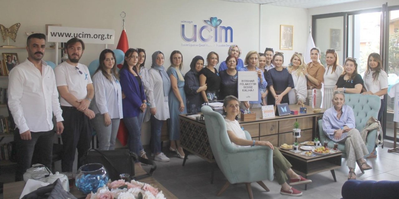 Çocuk istismarı ile mücadeleye dikkat çekildi! UCİM’ den anlamlı etkinlik